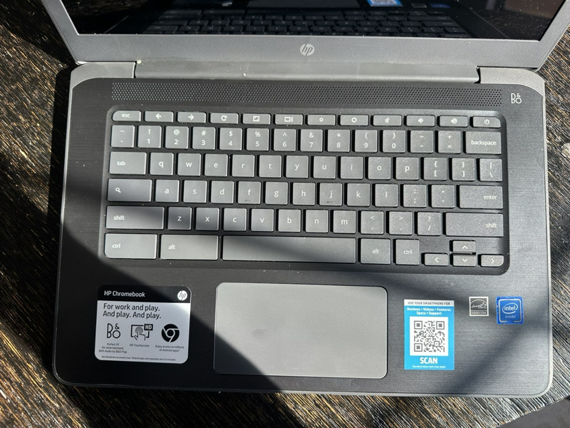 HP Chromebook Touchscreen 14-ca061dx Celeron 1.1GHz 4GB RAM 32GB gallery
