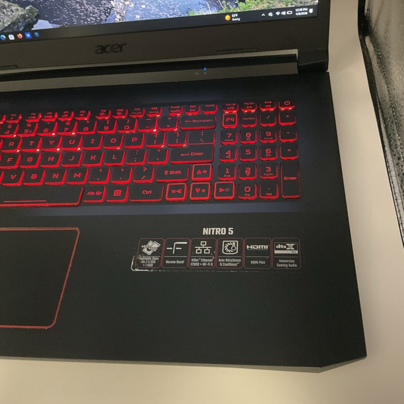 Acer Nitro 5 V Laptop Intel i5-10300H 8GB RAM 512GB SSD GeForce GTX1650 Ti gallery