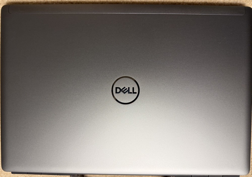 Dell Precision 7550 laptop, i7-10750H, 32GB RAM, Nvidia Quadro T2000, 1TB SSD