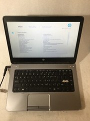 HP PROBOOK 640 G1 – BOOTS TO BIOS – INTEL I5 4300M – NO RAM – READ DESCRIP – BB