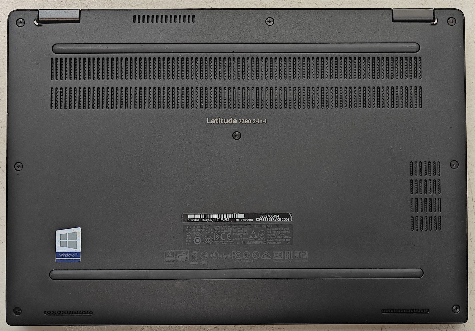 Dell Latitude 7390 2-in-1 i7-8650u 1.9GHz, 16GB RAM, 256GB NVMe, Win11 Pro gallery