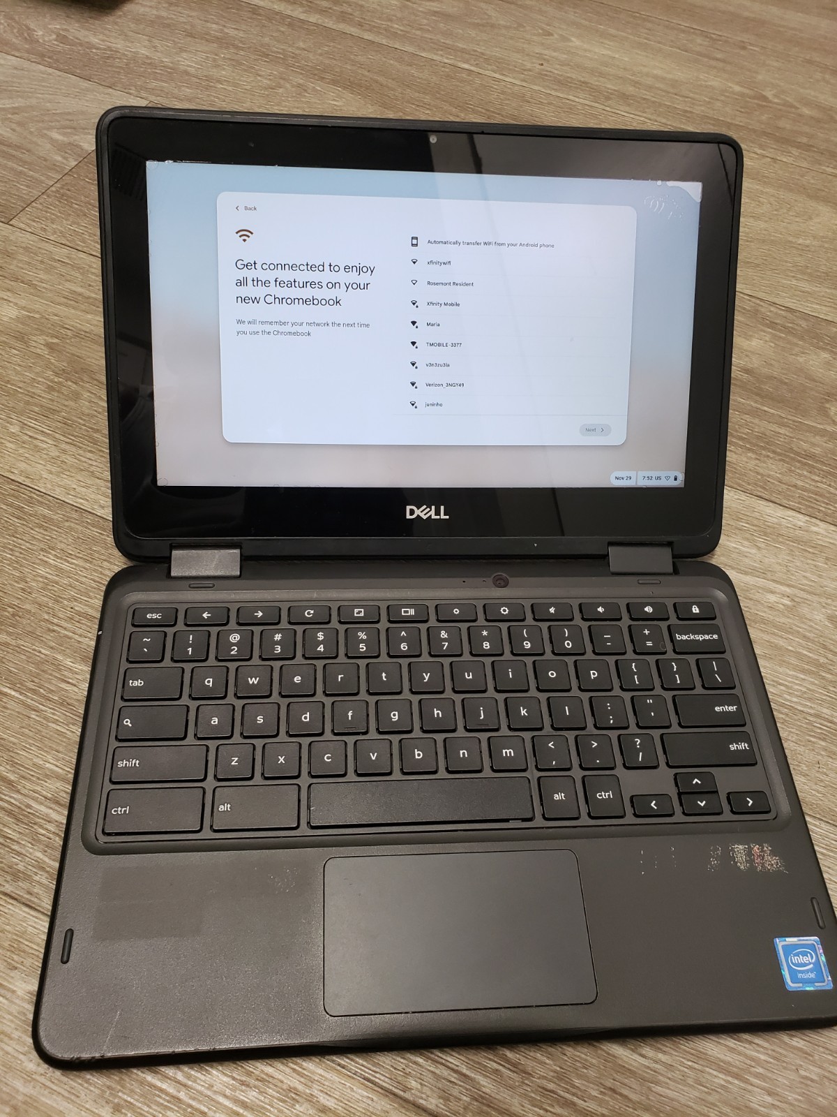 Dell 5190 2 in 1 Touchscreen Chromebook 11.6" 4GB Ram 32GB SSD *Read Description gallery