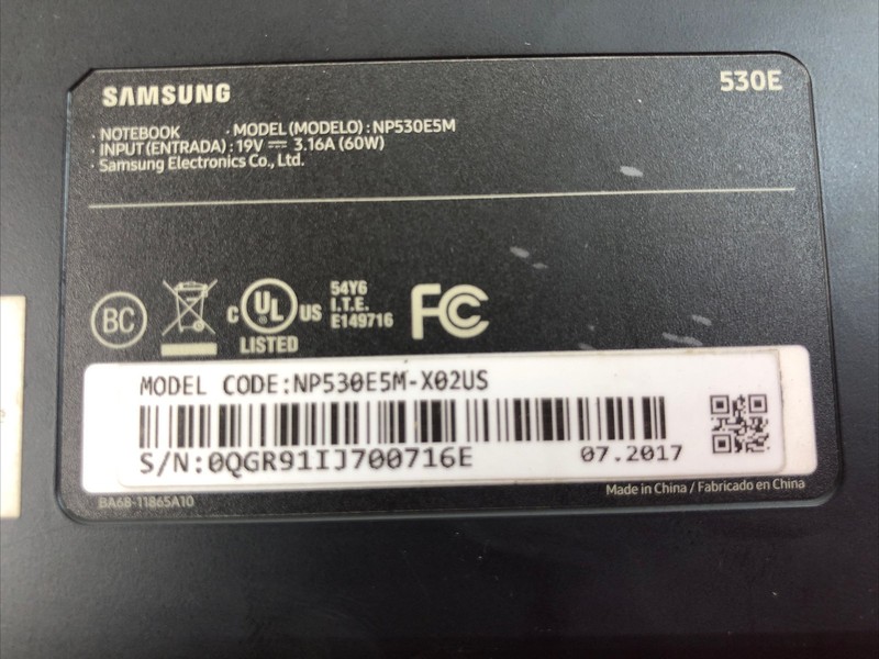 Samsung Notebook 5, i5-7200U @2.50GHz, GeForce GTX 920MX, 8GB RAM, 1TB HDD Win10 gallery