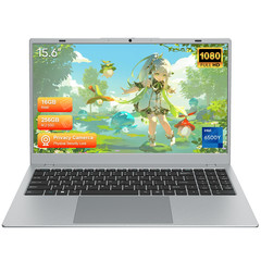 Coolby 15.6″ Full HD Laptop with MS Office 2024,16GB RAM 256GB SSD Laptops,6500Y