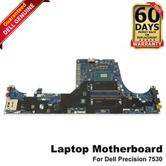 Dell Precision 7530 Xeon E-2176M 6-Core 2.7GHz DDR4 Laptop Motherboard X8PJM