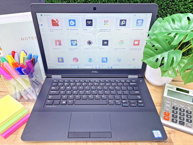 Dell Latitude E5470 14" Intel i5-6th Gen 2.60GHz 16GB RAM 256GB SSD Win 11 Pro* gallery