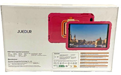 Juedur 10″ Tablet R500 Android 15, 8GB RAM 128GB, Drop Proof Case, Blue
