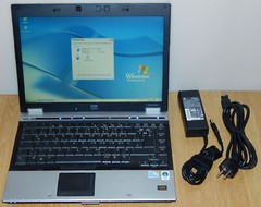14,1″ Laptop Notebook HP EliteBook 6930p 2x 2,4 GHz P8600 250GB 2GB Win XP WLAN