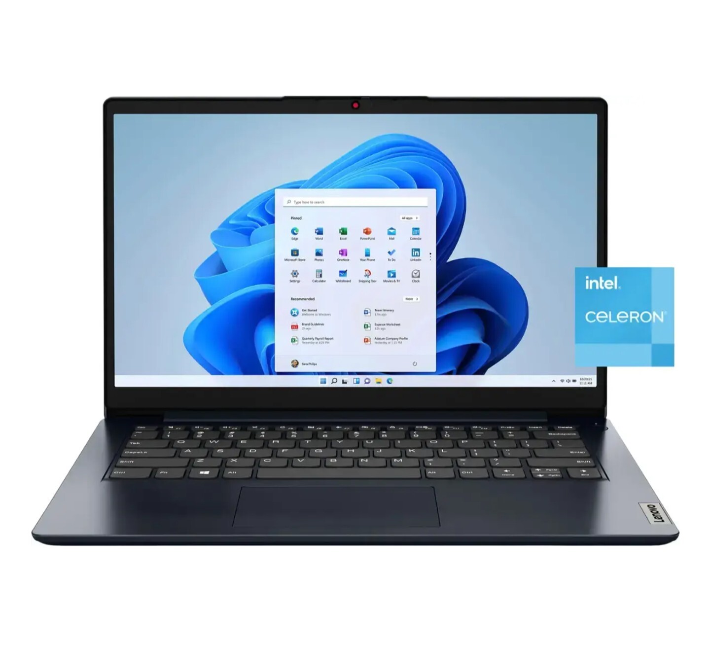 Lenovo IdeaPad 1 14" HD Laptop, Intel Celeron N4020, 4GB Memory, 128GB eMMC NEW! gallery