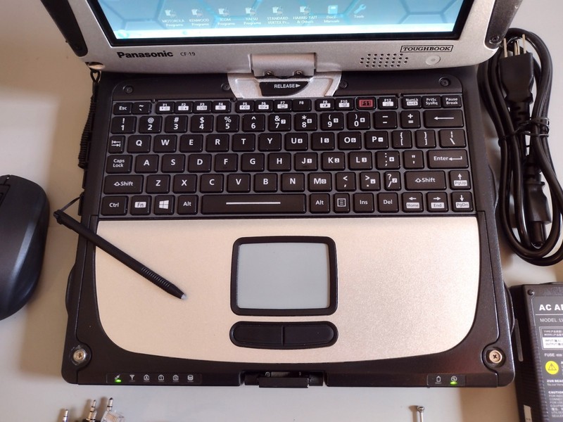 TOUGHBOOK CF-19 MK8 HAM Radio 'Quad-Boot' Laptop | SDR |512GB SSD | DB-9 Serial gallery