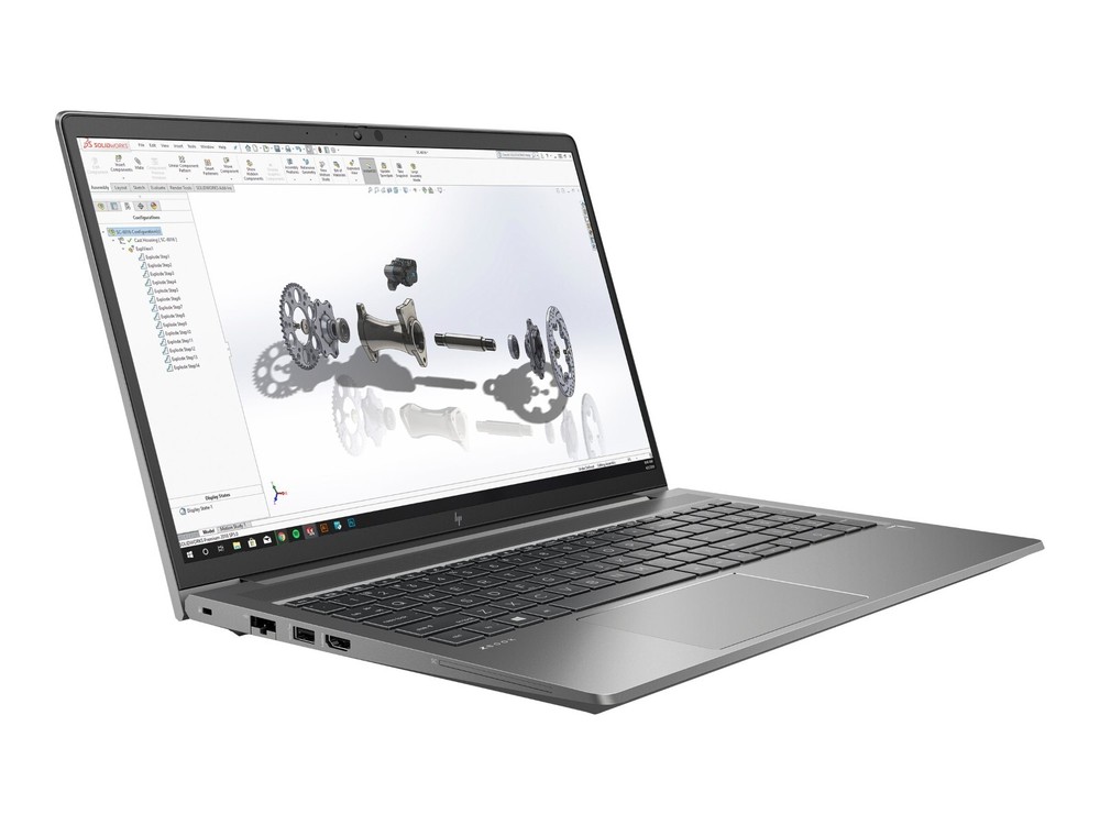 HP ZBook Power Mobile Workstation Laptop PC 15.6" i7 64GB 256G SSD 4GB T1200 Pro
