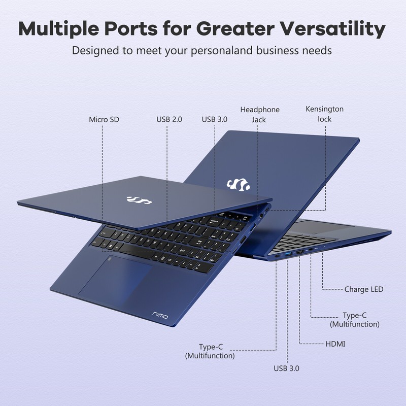 15.6 IPS FHD Laptop AMD Ryzen 5 6600H 6-Cores 660M GPU 16GB DDR5 RAM 512GB gallery