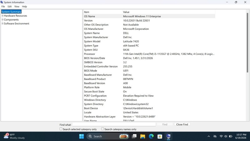 Dell Latitude 7420 14.0" FHD Laptop- Intel i5, 16GB RAM, 256 SSD, OS: Windows 11 gallery
