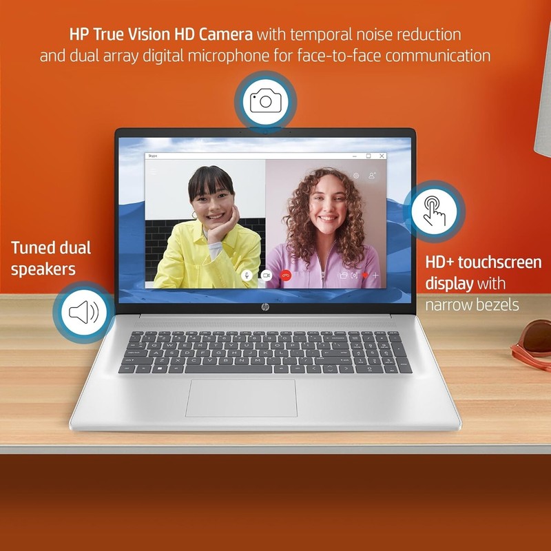 HP Laptop 17.3" HD+ Intel i3-N305 Up to 32GB RAM & 2TB SSD Windows11 Pro+OFFICE gallery