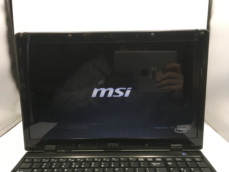 MSI CR620 LAPTOP - FOR PARTS/FREEZES - INTEL I3 330M - 4GB RAM - NO OS -READ- BB gallery