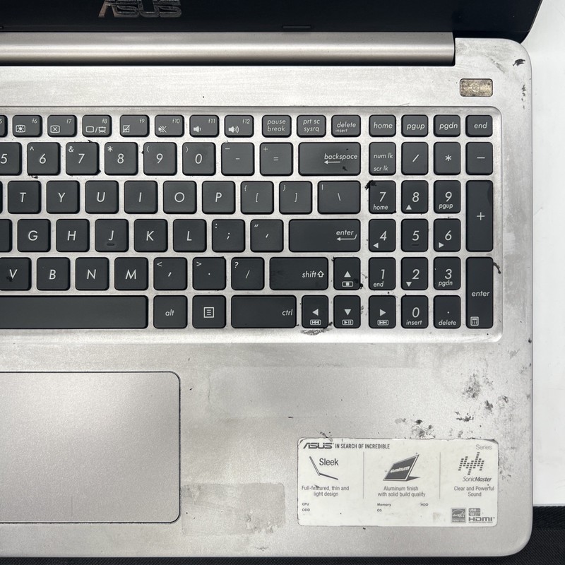 ASUS K501UW Intel i7 6500U 2.5GHz 8GB RAM GTX 960M No Drive No OS READ gallery