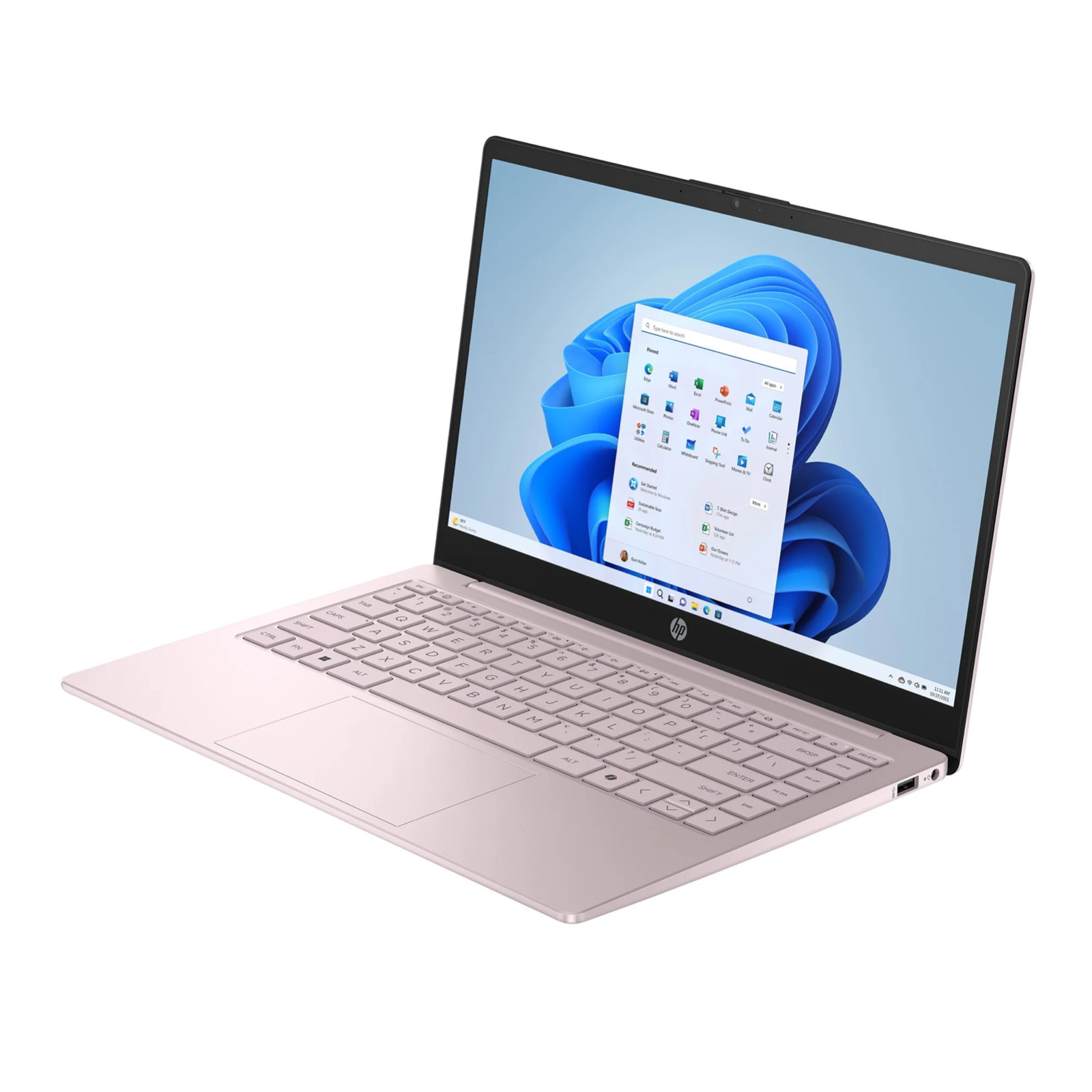 HP Stream 14" Laptop, Intel Celeron N4120, 4GB RAM, 64GBeMMC, Blue, Windows 11 gallery