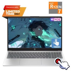 2025 HP 15 15.6″ Touch Laptop，AMD Ryzen 7 7730U 64GB RAM 1TB SSD