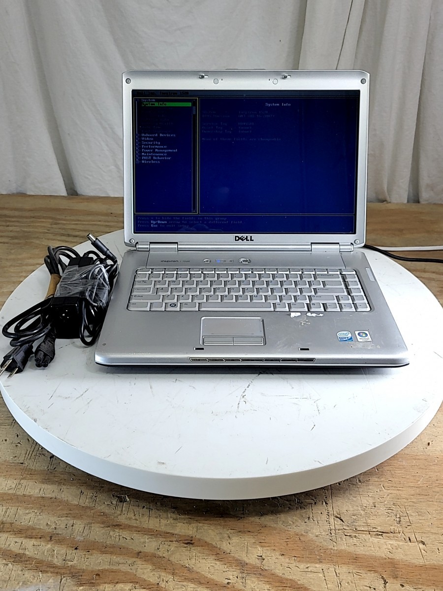 DELL INSPIRON 1520 Laptop CORE2 DUO T5250 1GB 120GB SEE NOTES gallery