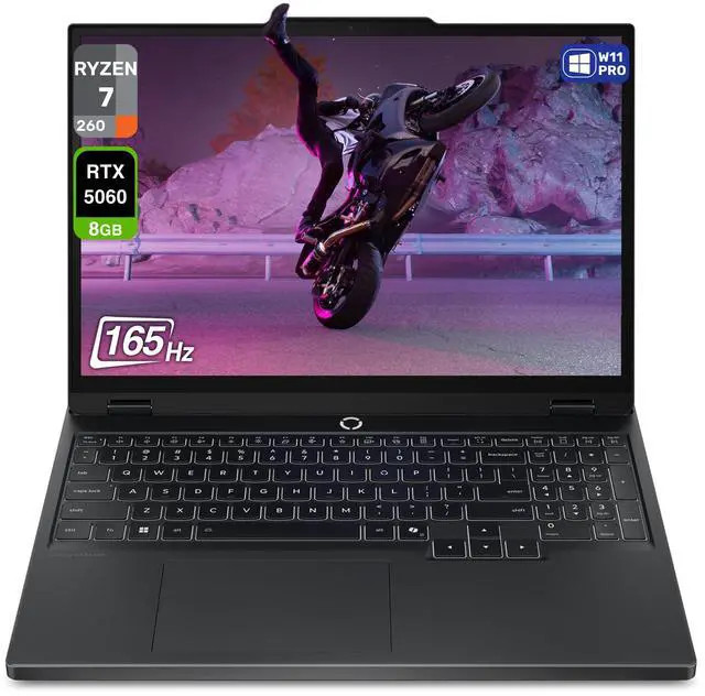 Lenovo Legion 5 Gen 10 AMD Ryzen 7-260 96GB RAM 4TB PCIe SSD 15.1 in WQXGA
