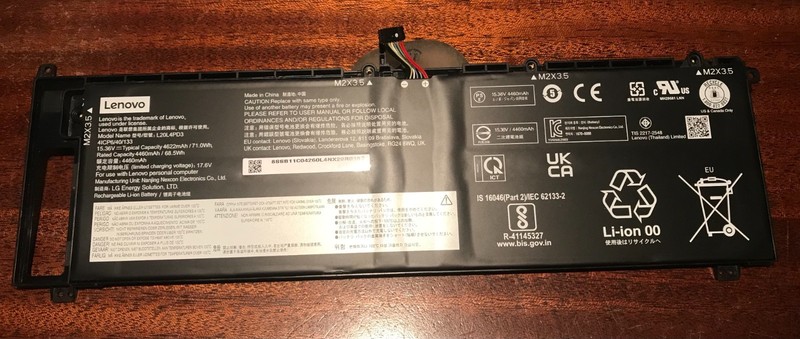 Lenovo Legion Slim 7 Gen 6 15.6'' (1TB SSD AMD Ryzen 7 5800H 3.2GHz 16GB RAM)... gallery