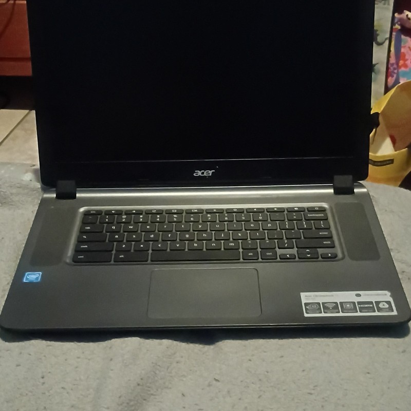 Acer Chromebook 15.6" Intel Celeron Chrome OS Gray HDMI USB Wi-Fi Laptop gallery
