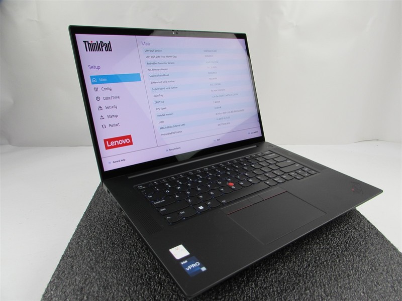 LENOVO THINKPAD P1 (GEN 5) 4K TOUCH I7-12800H 512GB 16GB RAM RTX A1000 WIN 11 gallery