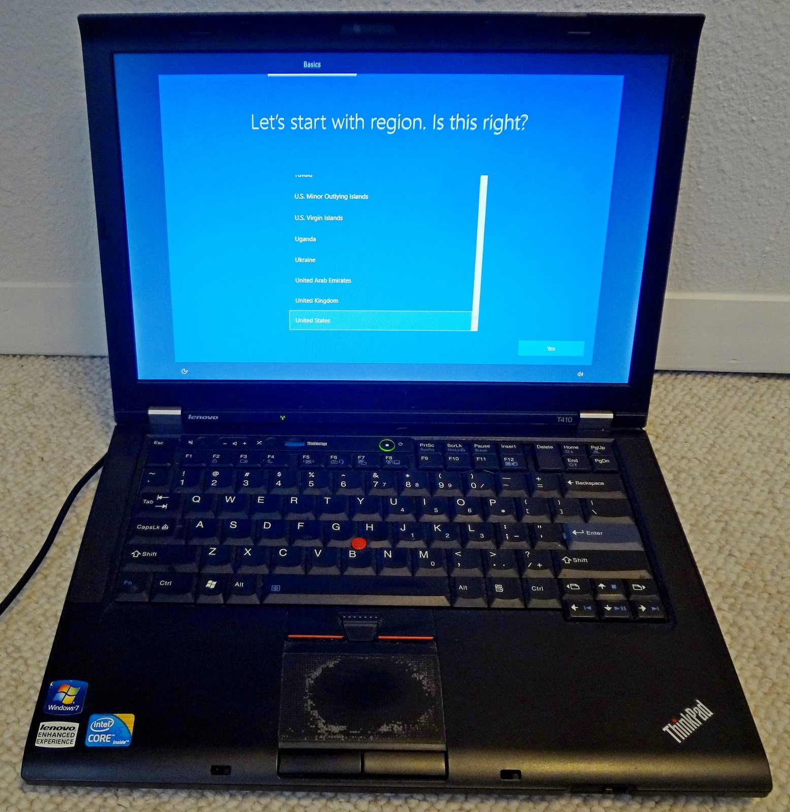 Lenovo ThinkPad T410, i5 M480 2.4GHz, 6GB RAM, 250GB SSD, Win 10 Pro gallery
