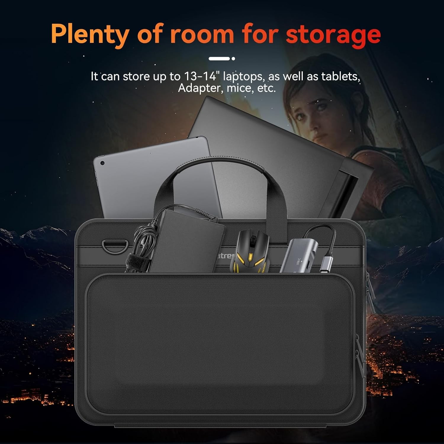Sleeve for 14 inch ASUS ROG Zephyrus G14, DELL XPS 14, HP OmniBook 3, Lenovo Thi gallery