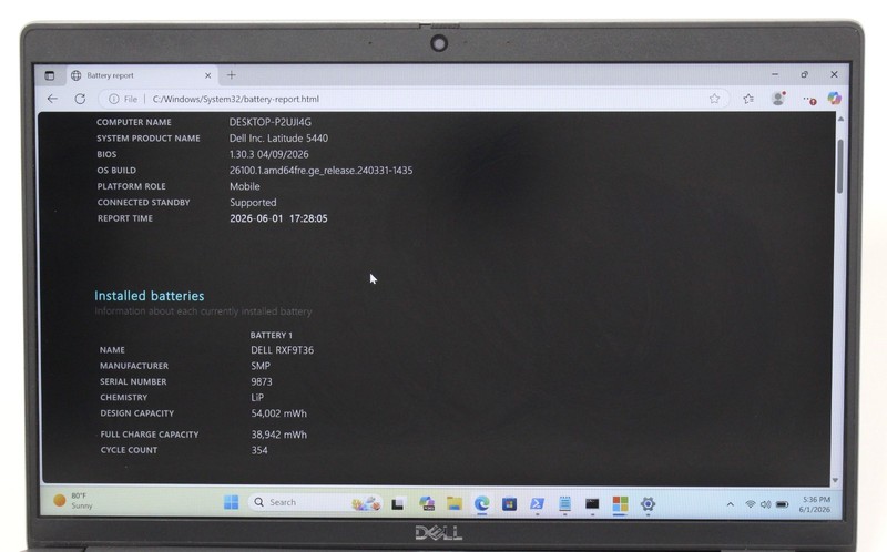 DELL LATITUDE 5440 14" 1.6GHz i5-1345U 256GB SSD 16GB RAM Win 11 Pro ; 6181976 gallery