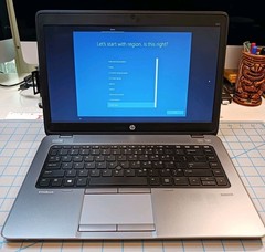 HP EliteBook 840 g2 Intel Core i5-4200U @ 1.60GHz 8g RAM 520g HDD Windows 10