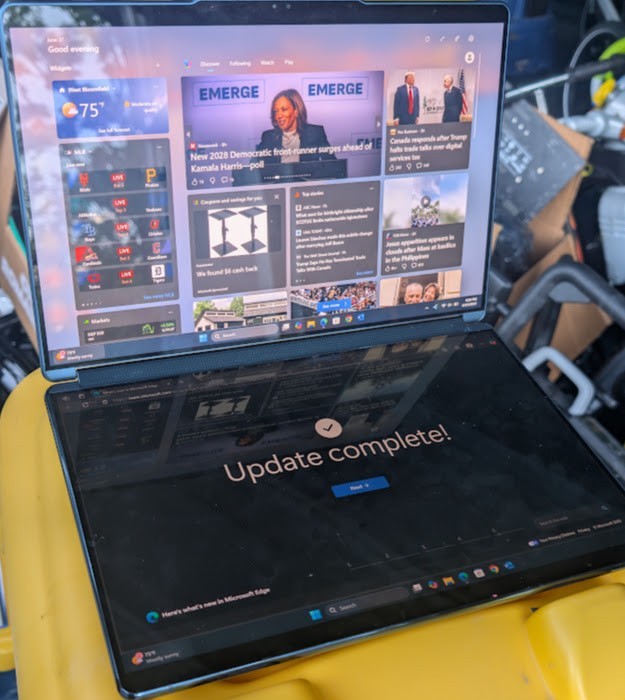 Lenovo Yoga Book 9 13IRU8 13.3" (512GB SSD, Intel Core i7 13th) gallery