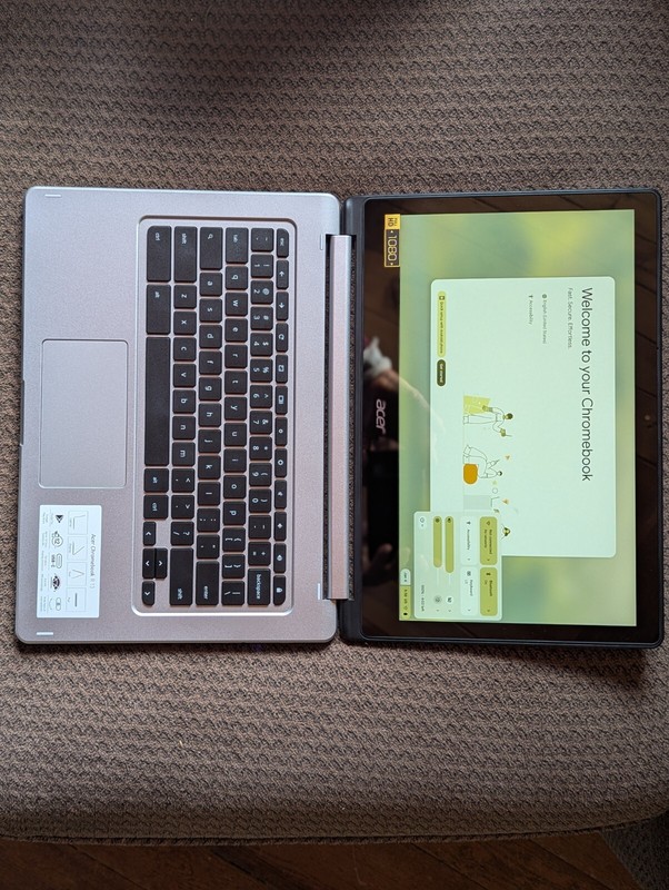 Acer CB5-312T N16Q10 ChromeBook Touchscreen 4GB 32GB SSD ChromeOS gallery