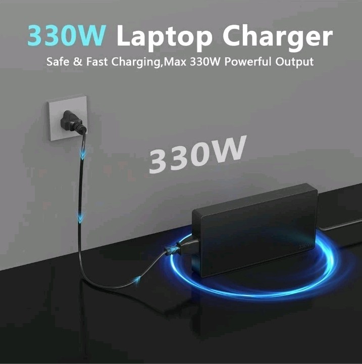 330W/400W Gaming Charger Compatible with Lenovo Legion Pro 7i 9i Gen 10 16IAX10H gallery