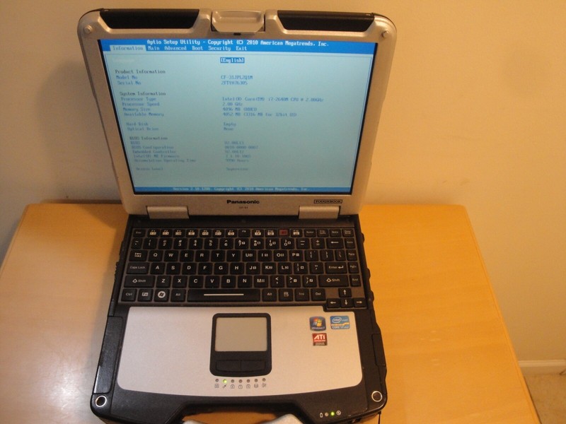 Lot of 5 Panasonic Toughbook CF-31 Intel i7 2.8 4GB ATI Radeon gallery