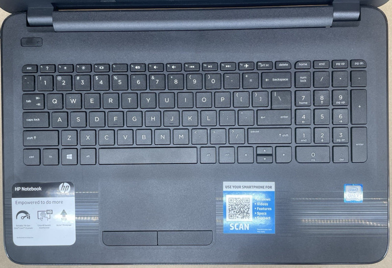 HP Notebook 15-ay103DX 15.6" Touch Intel i5-7200U 8GB RAM 1TB HDD WIN *BAD BATT* gallery