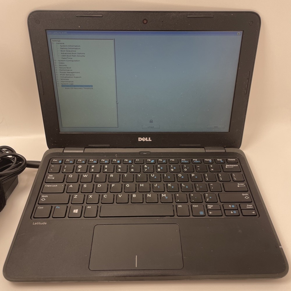 Dell Latitude 3180 Celeron USER PASWORD locked For Parts or Repair-
