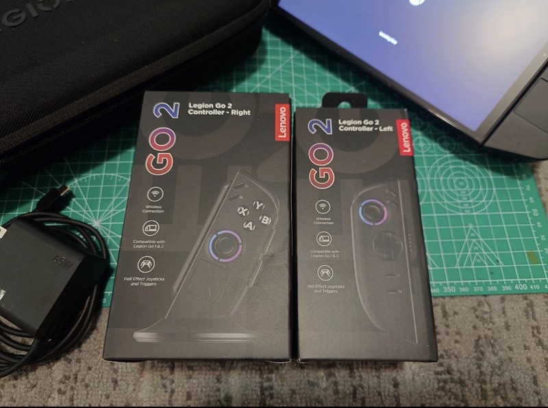 Legion Go Z1 Extreme 512GB, Upgraded Battery, GO 2 Controllers, OEM Case gallery