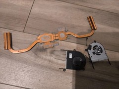 ASUS Zenbook Q539Z 15in heatsink and fans