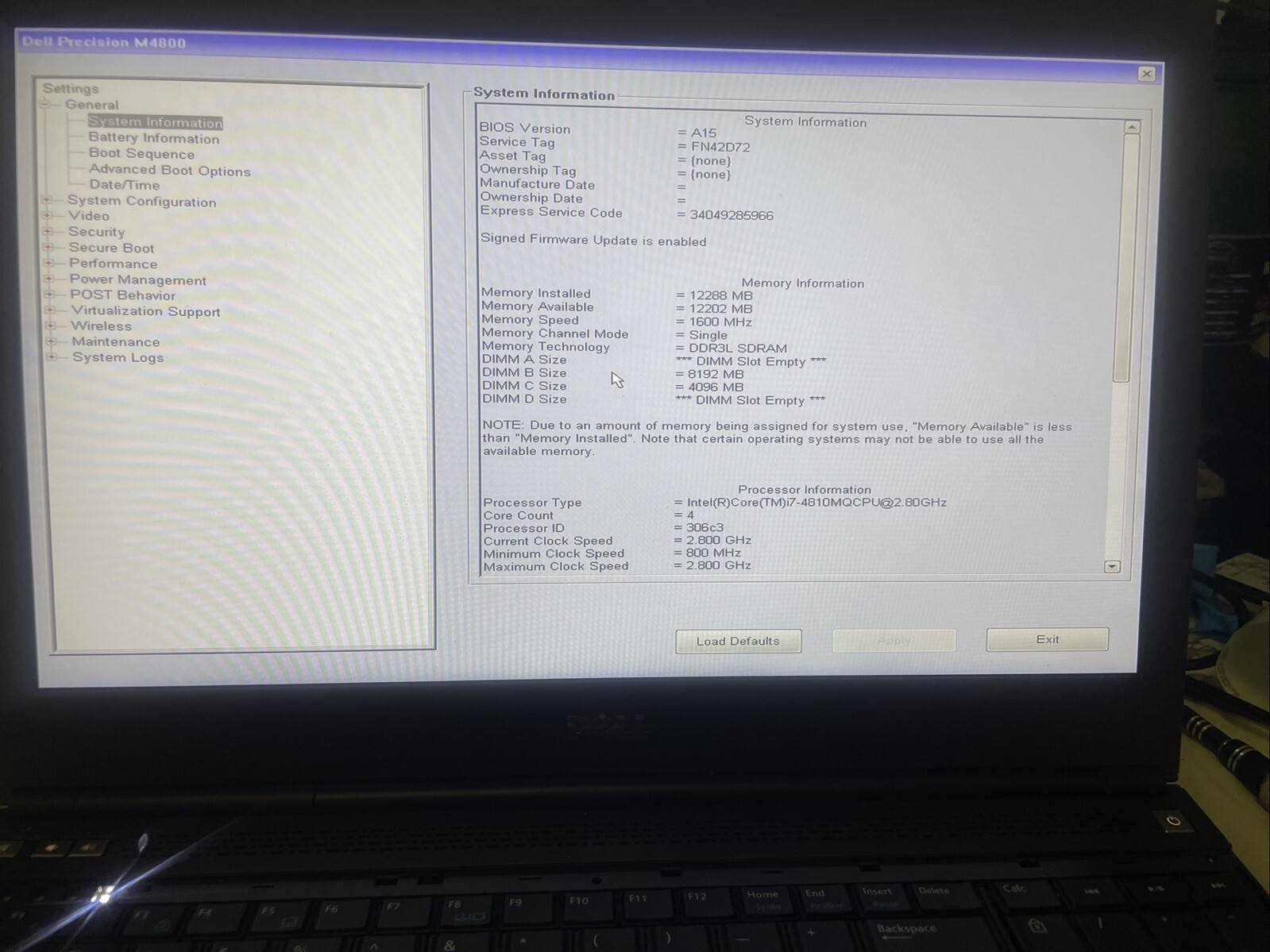 DELL PRECISION M4800 - i7 - POWERFUL WORKSTATION PC gallery