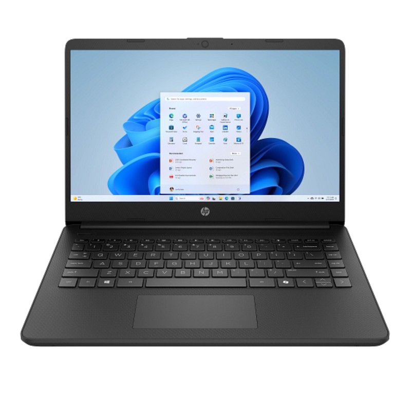 HP 14-dq6017nr 14" Intel N150 0.8 GHz 4 GB DDR4 64GB eMMC W11HinS Laptop, Black gallery