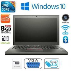 Special offer Lenovo X240 Core i5 Max 2.6 GHz 4 GB 500 GB Win 10 2-year warranty