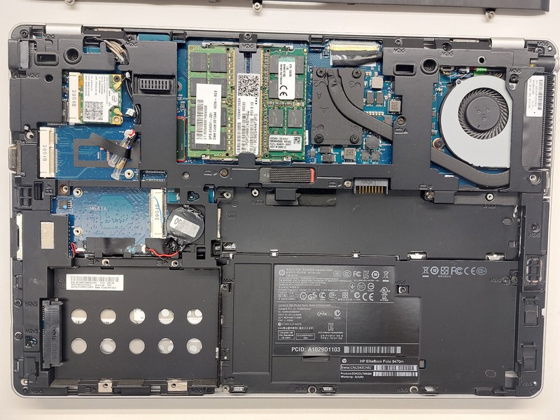 For Parts - HP Elitebook Folio 9470m Core i7 vPro (see Photos and description) gallery