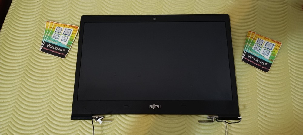 FUJITSU LIFEBOOK U745 webcam frame cover flat hinges + lcd fhd 1920x11080