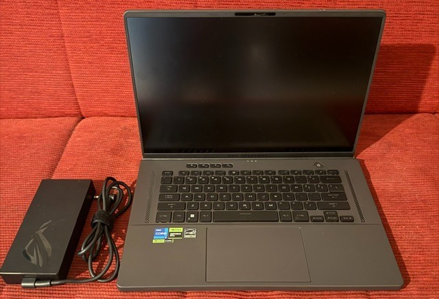 ASUS ROG Zephyrus G16 GU603W 16" Gaming Laptop i7 RTX 4060 16GB RAM 512gb SSD gallery