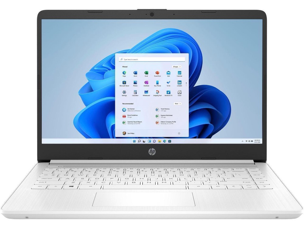 HP 14DQ0052DX 14" (64 GB, SSD, Intel Celeron N, 1.10 GHz, 4 GB) Laptop -...