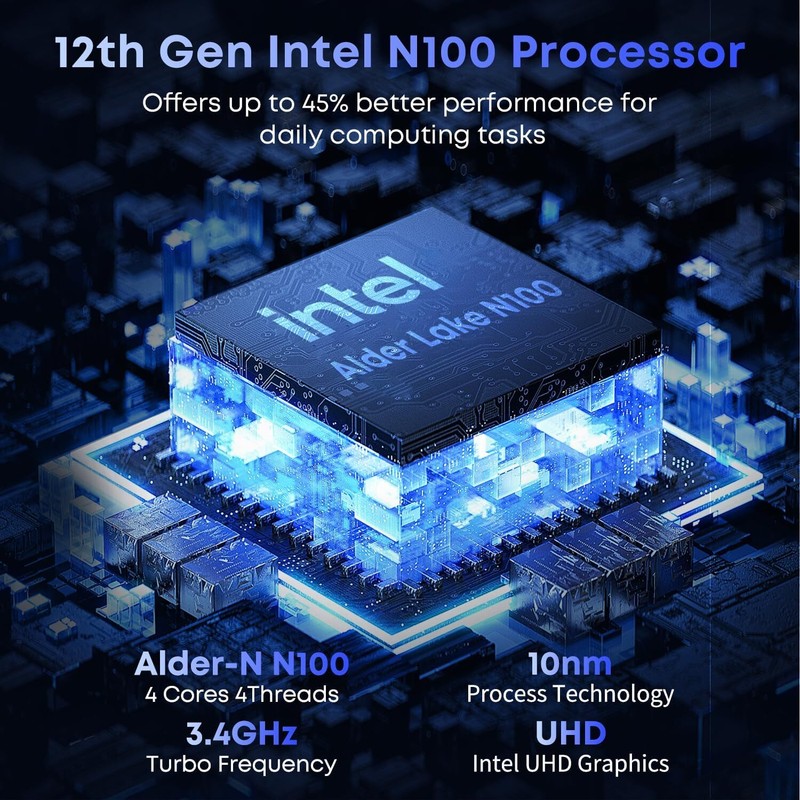 CHUWI GemiBook XPro 14.1'' Intel 12th Gen N100 256GB SSD 8GB DDR5 Windows 11 PC gallery