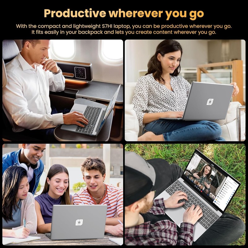 jumper Laptop, 12GB RAM 640GB ROM, Office 365-1 Year 5205U Processor, 15.6... gallery