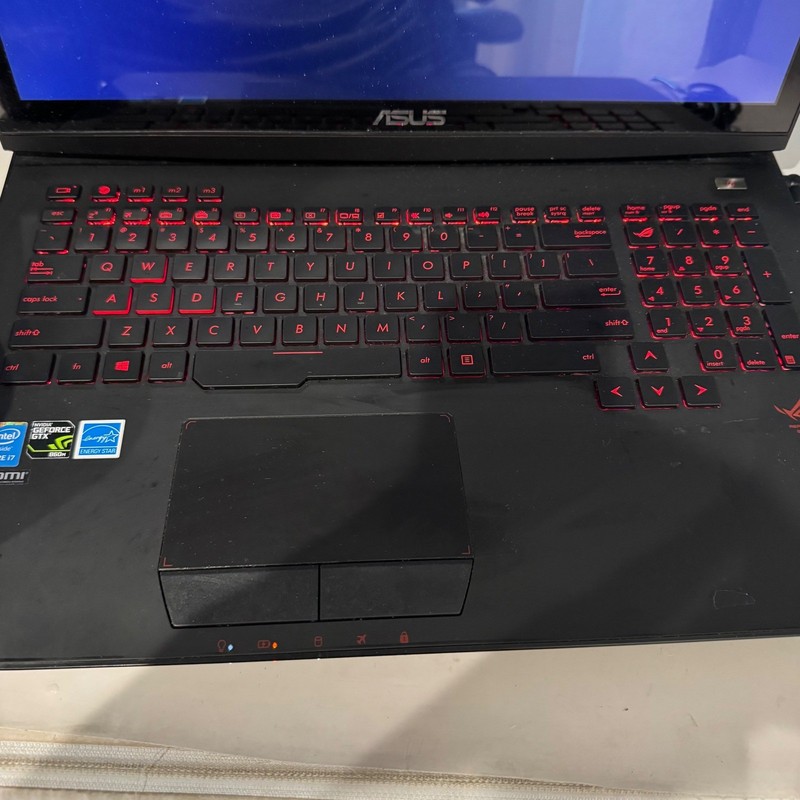 ASUS ROG G751J Gaming Laptop Intel Core i7 GTX 860M Touchscreen Black AS IS gallery