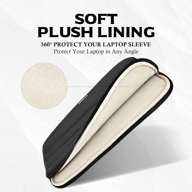 13.3 14 Inch Puffy Laptop Sleeve Case for MacBook Pro 14 M1-M5 2026, Fits HP Del gallery